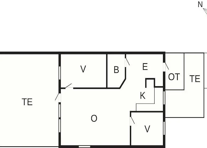 Дом отдыха Cozy Nordic In Laeso